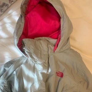 the north face rain jacket